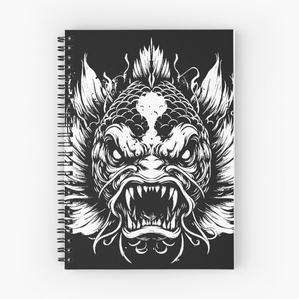 Item preview, Dark Art Koi Japanese Fish Oriental Angry designed and sold by MORSPECTIVE.