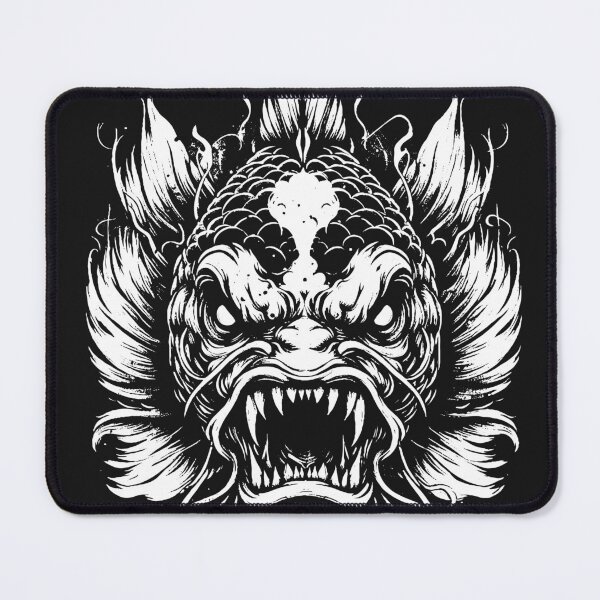 Item preview, Dark Art Koi Japanese Fish Oriental Angry designed and sold by MORSPECTIVE.