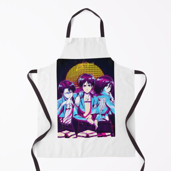 Item preview, Retro Style Attack On Titan Inspired Character Art Design designed and sold by Korkonne.