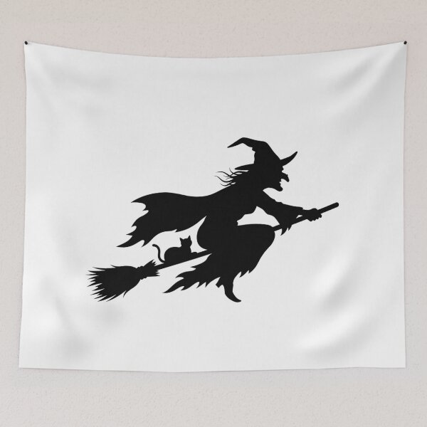 Item preview, Wicked Witch of the Night Silhouette designed and sold by Deep Layer.