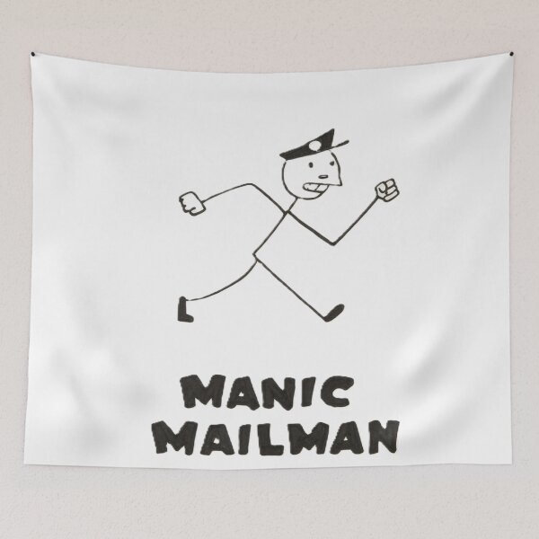 Item preview, Manic Mailman designed and sold by KillTheInternet.