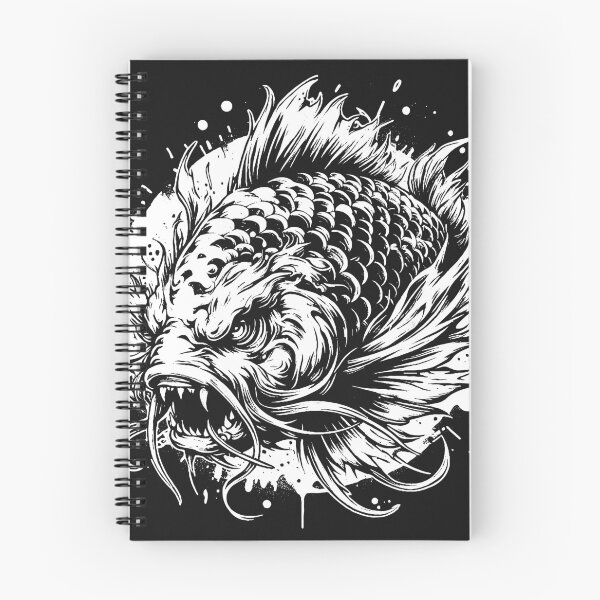 Item preview, Dark Art Koi Japanese Fish Oriental designed and sold by MORSPECTIVE.