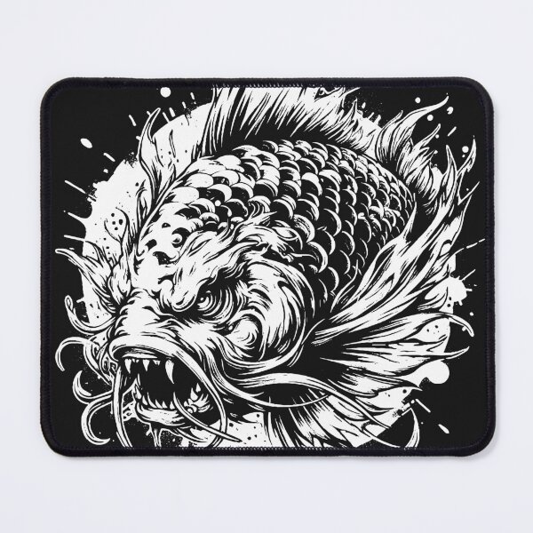 Item preview, Dark Art Koi Japanese Fish Oriental designed and sold by MORSPECTIVE.