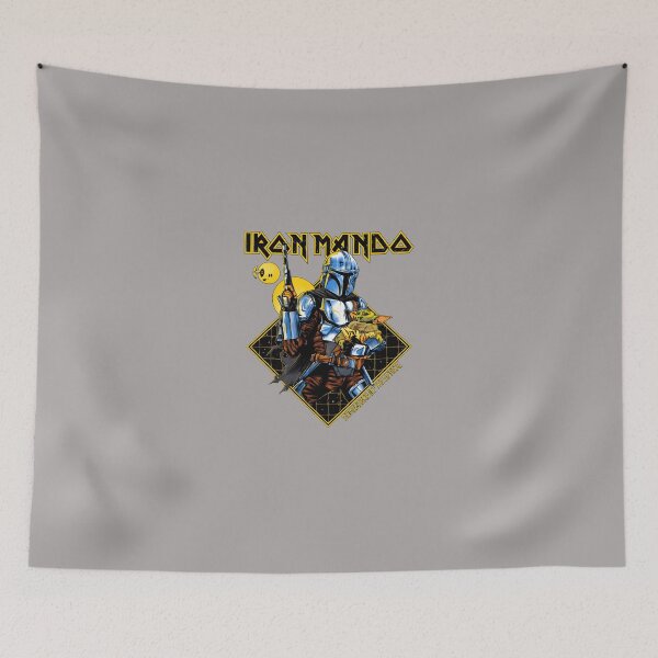 Item preview, Galactic-Bounty-Hunter-Metal-Inspired-Graphic designed and sold by MitomaMoller.