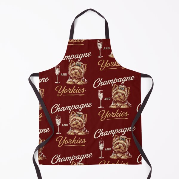 Item preview, Champagne Lover and Yorkies Mom Classic - Yorkshire Lover Gift Apparel designed and sold by PrintSpire Studios.