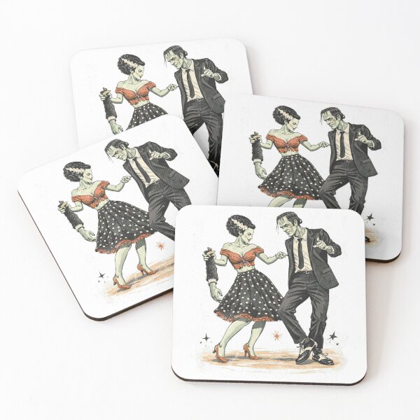 Item preview, Rockabilly Frankenstein Halloween designed and sold by Nacho Average Designs.