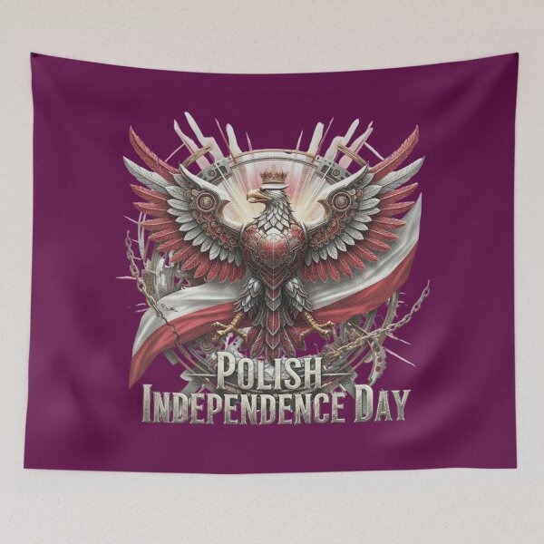 Item preview, Polish Independence Day Eagle Crown Patriotic Graphic designed and sold by Exquisite Design Studio „Paculówka”.