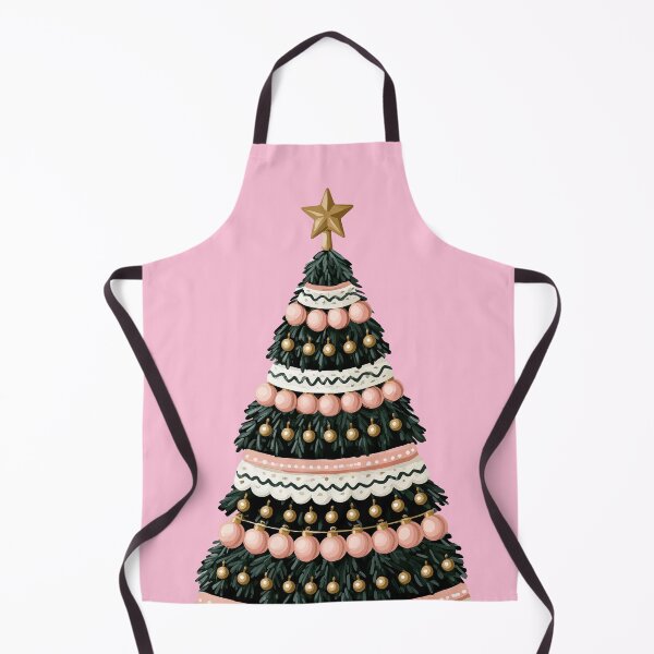 Item preview, Elegant Layered Christmas Tree with Pink Ornaments designed and sold by colorful-white.