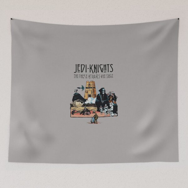 Item preview, Retro-Sci-Fi-Knights-Graphic-Art designed and sold by MitomaMoller.