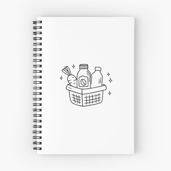 Item preview, A basket of groceries with a bottle of vitamins inside designed and sold by rasagamastore.