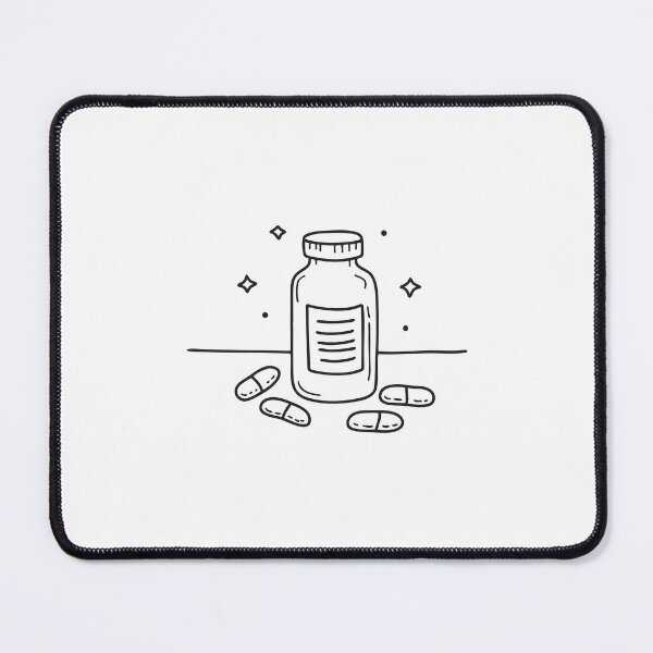 Item preview, A bottle of vitamin capsules on a kitchen counter designed and sold by rasagamastore.