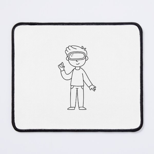 Item preview, A boy wearing a virtual reality headset designed and sold by rasagamastore.