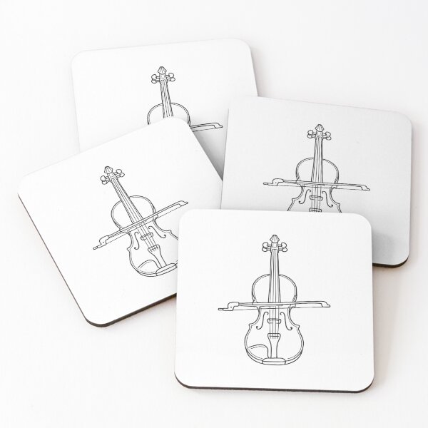 Item preview, A closeup of a Violin strings and bridge designed and sold by rasagamastore.