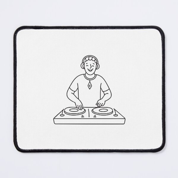 Item preview, A DJ adjusting a vinyl during a performance designed and sold by rasagamastore.