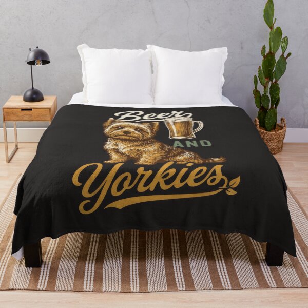Item preview, Yorkshire Terrier Shirt | Funny Beer and Yorkies Owner Gifts Apparel designed and sold by PrintSpire Studios.