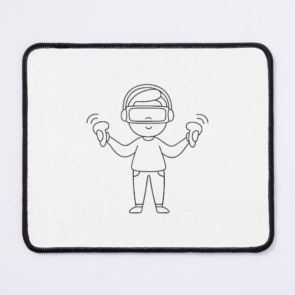 Item preview, A gamer using virtual reality controllers designed and sold by rasagamastore.