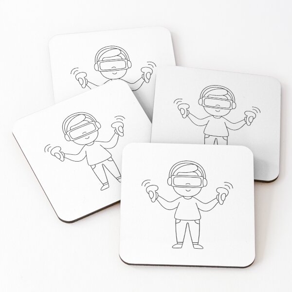 Item preview, A gamer using virtual reality controllers designed and sold by rasagamastore.