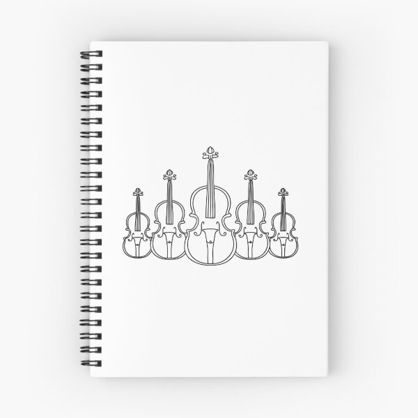 Item preview, A group of Violins arranged in a row designed and sold by rasagamastore.