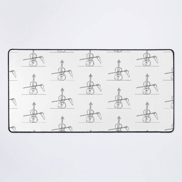 Item preview, A hand drawing the bow across a Violin strings designed and sold by rasagamastore.