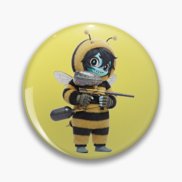 Item preview, Bee costume paintball player designed and sold by PaintballCrew.