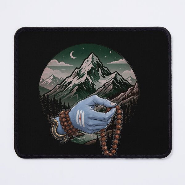 Item preview, Sacred Chanting of Lord Shiva | Retro Mountains designed and sold by Sakshiartwork.
