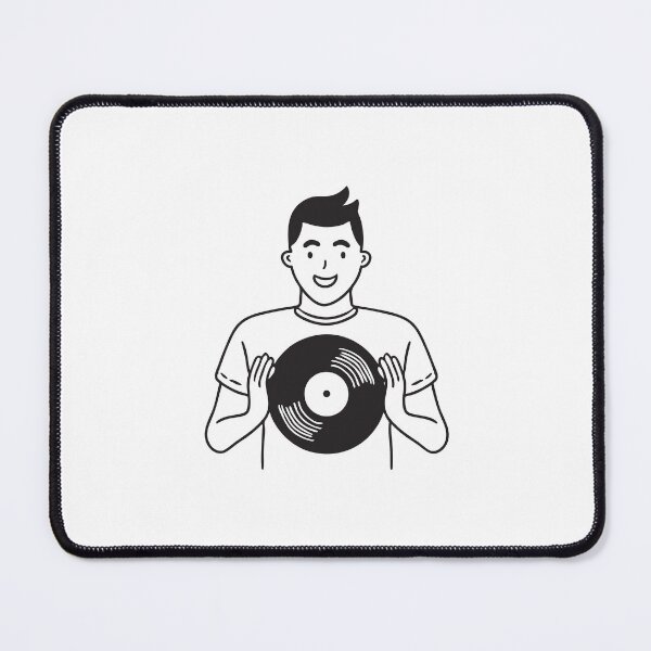 Item preview, A man holding a vinyl with both hands designed and sold by rasagamastore.