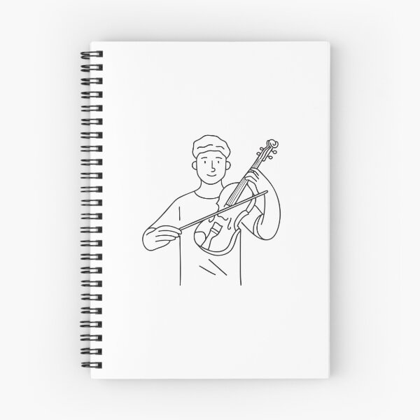 Item preview, A musician holding a Violin and bow designed and sold by rasagamastore.