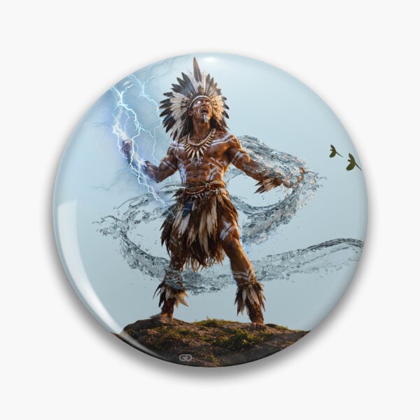 Artikelvorschau, Tupã – Tupi-Guarani-Donnergottheit entworfen und verkauft von GomesDesignerArt.
