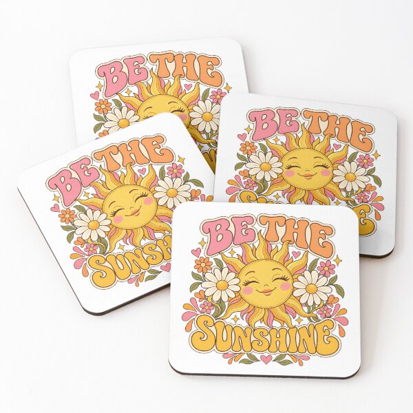 Item preview, Be The Sunshine, Cute Groovy Sun Daisy Flowers 70s designed and sold by graphic-genie.