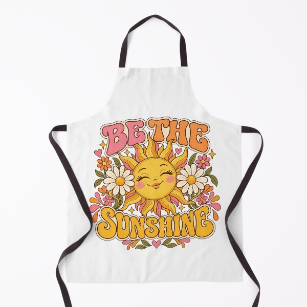 Item preview, Be The Sunshine, Cute Groovy Sun Daisy Flowers 70s designed and sold by graphic-genie.
