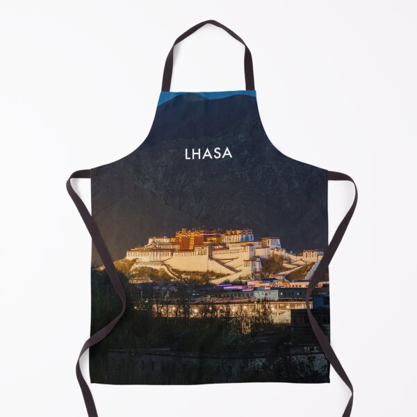 Item preview, Lhasa Modern Travel Poster designed and sold by travelwitheric.