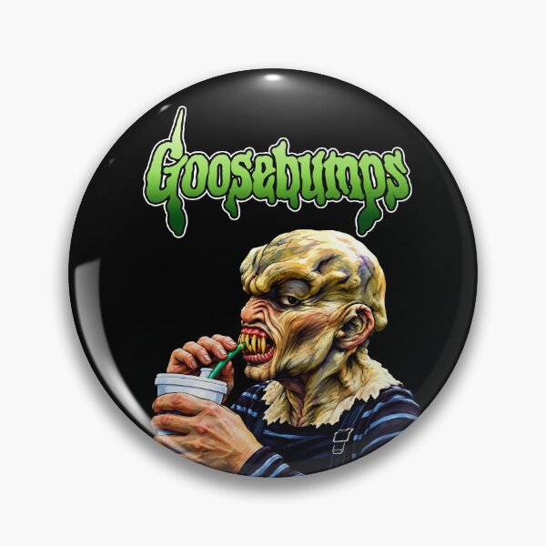 Item preview, horror haunted mask halloween goosebumps retro tv series  designed and sold by Blck-Acid-Devil.