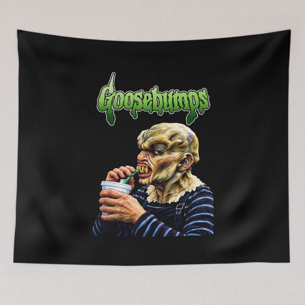 Item preview, horror haunted mask halloween goosebumps retro tv series  designed and sold by Blck-Acid-Devil.