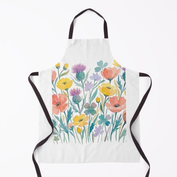 Item preview, Wildflower Meadow - Pastel Floral Watercolor Garden Art designed and sold by robertronda1.
