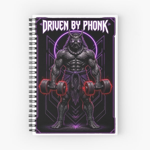 Item preview, Driven by Phonk - Neon Oni Demon Streetwear designed and sold by FABIOLART.