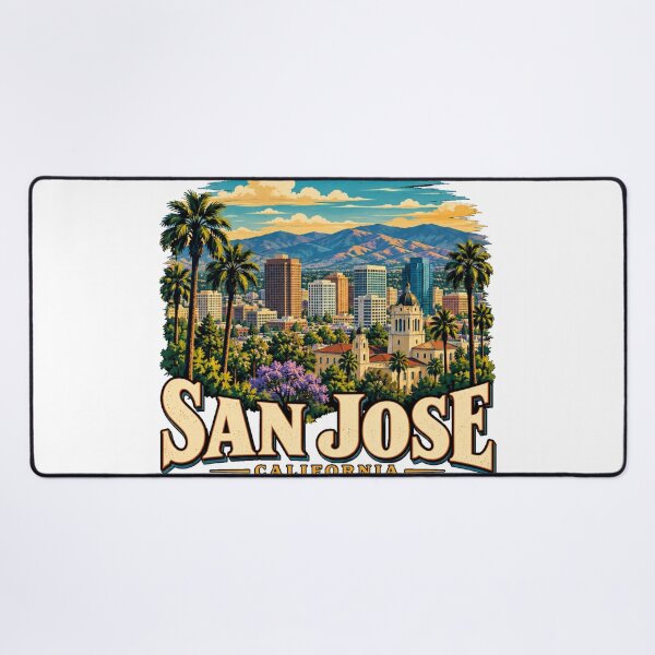 Item preview, Vintage San Jose California Travel Souvenir Landmark Gift designed and sold by MichaeIRellov.