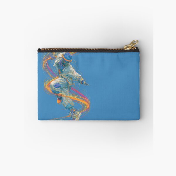 Item preview, Dynamic Colorful Line Art Dancer Illustration designed and sold by colorful-white.
