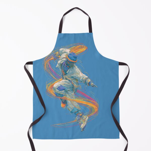 Item preview, Dynamic Colorful Line Art Dancer Illustration designed and sold by colorful-white.
