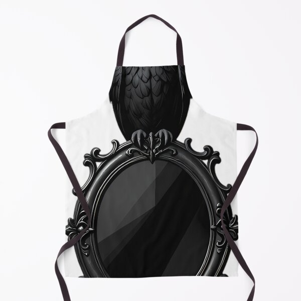 Item preview, Gothic Barn Owl Carved Pewter Scrying Mirror designed and sold by IllumeInk.