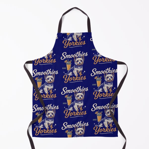 Item preview, Smoothies and Yorkies Classic - Yorkshire Terrier Lover Apparel designed and sold by PrintSpire Studios.