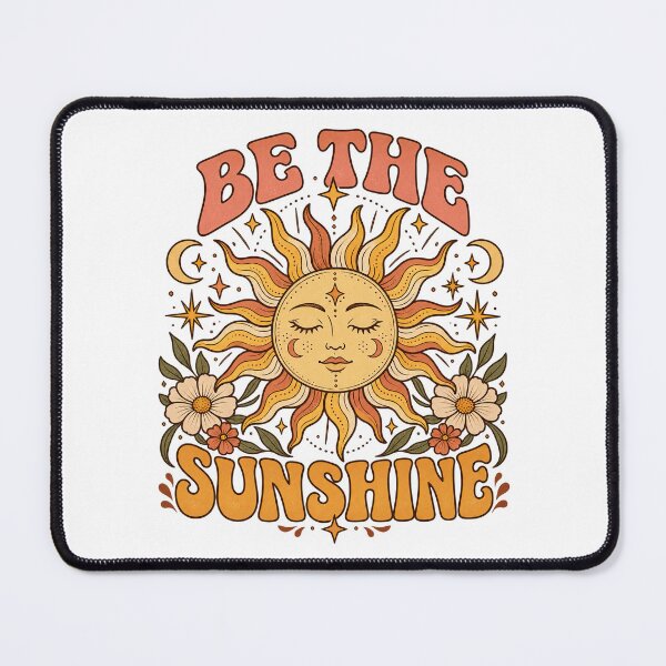 Item preview, Be The Sunshine, Celestial Vintage Sun Boho Flowers designed and sold by graphic-genie.