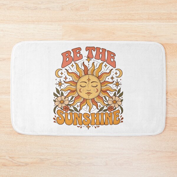 Item preview, Be The Sunshine, Celestial Vintage Sun Boho Flowers designed and sold by graphic-genie.
