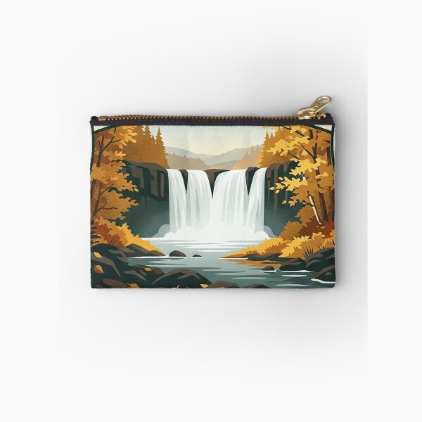 Item preview, Brooks Falls Katmai Autumn Crest Badge Sticker designed and sold by DetourDgn.