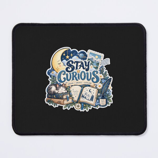 Item preview, Stay Curious Dream Create Explore designed and sold by Sari Ramayani.