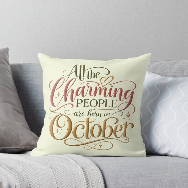 Item preview, Charming People Are Born in October  designed and sold by Fun In The Sun .