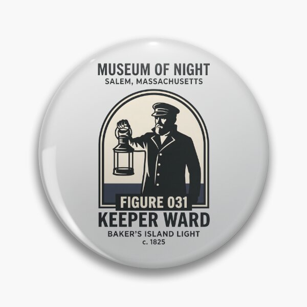 Item preview, Lighthouse Keeper Salem Massachusetts Vintage Maritime Graphic designed and sold by SplashTastic.
