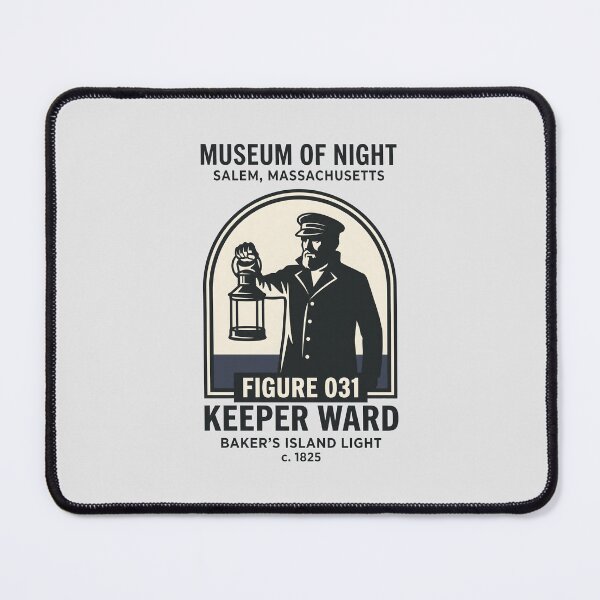 Item preview, Lighthouse Keeper Salem Massachusetts Vintage Maritime Graphic designed and sold by SplashTastic.