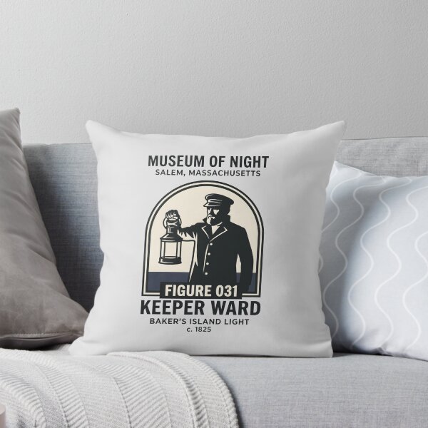 Item preview, Lighthouse Keeper Salem Massachusetts Vintage Maritime Graphic designed and sold by SplashTastic.