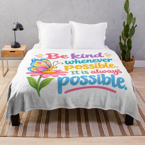 Item preview, Be kind whenever possible. It is always possible designed and sold by nimmitrends.