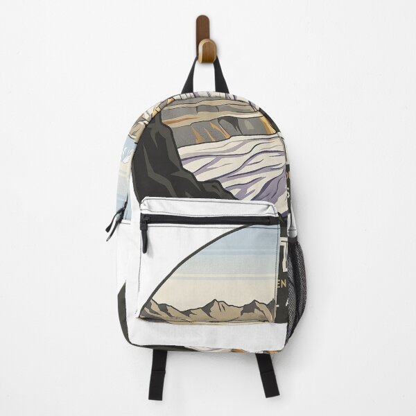 Item preview, Valley of Ten Thousand Smokes Katmai Art Deco Sticker designed and sold by DetourDgn.